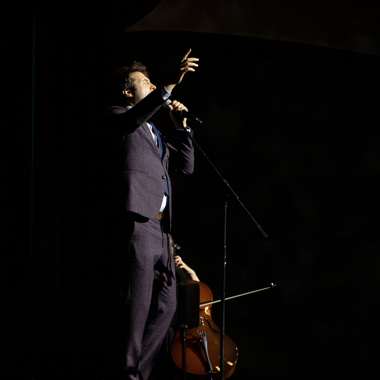 Nathan Pacheco Christmas concert in Snowflake Arizona