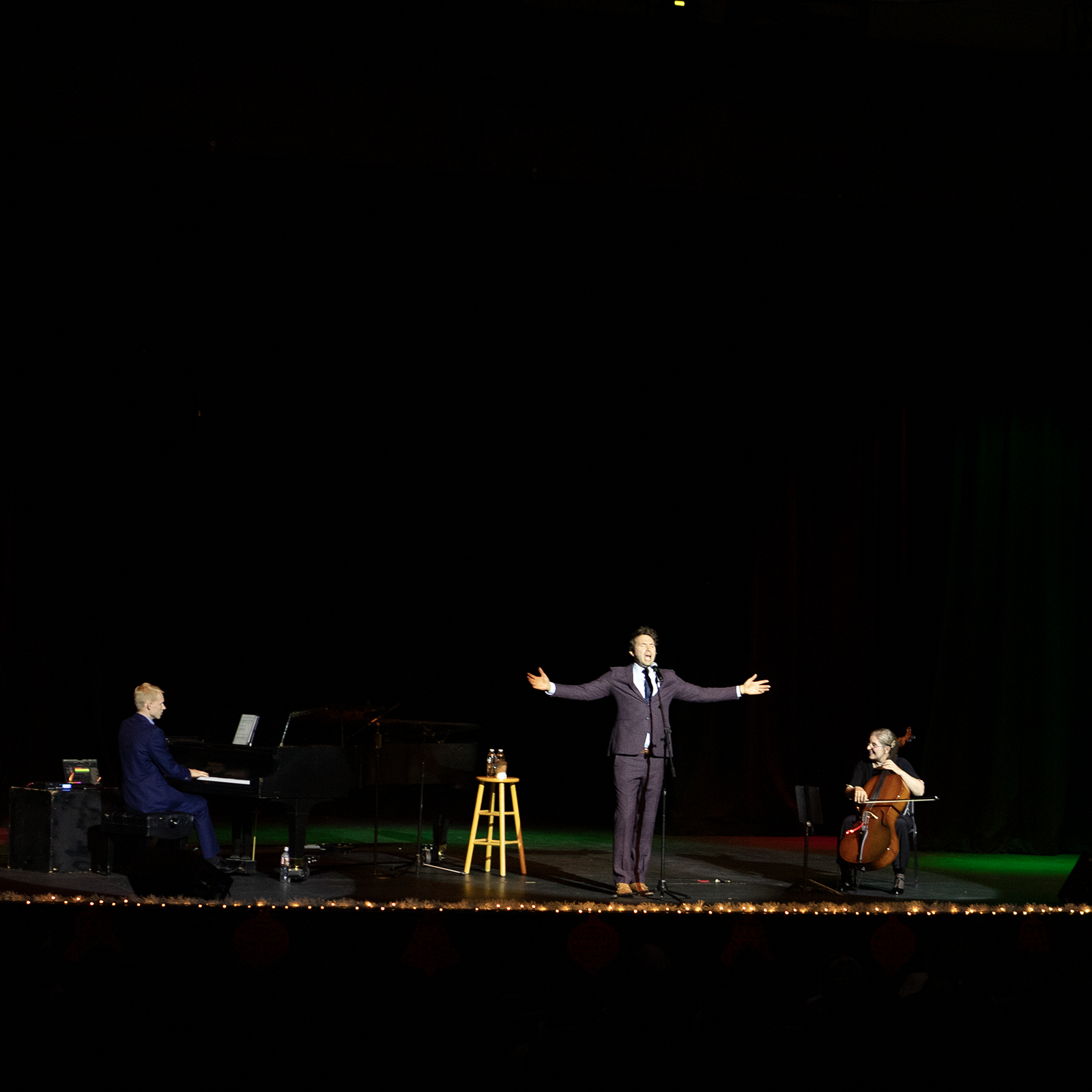 Nathan Pacheco Christmas concert in Snowflake Arizona